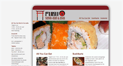 Desktop Screenshot of fuku-sushi-giessen.de